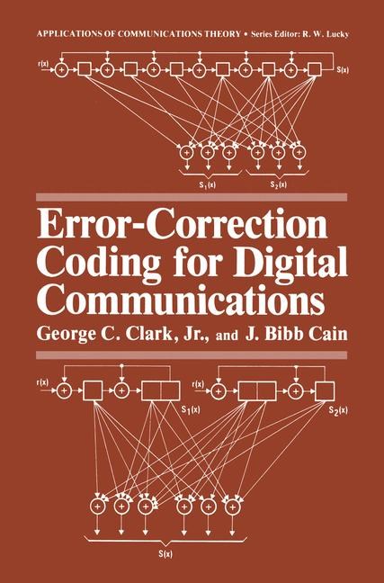 Cover of Error-Correction Coding for Digital Communications